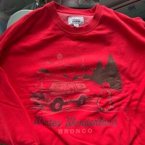 American Eagle Outfitters Vibrant Red Sweatshirt